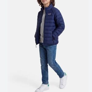 Patagonia Boys Blue Puffer Jacket